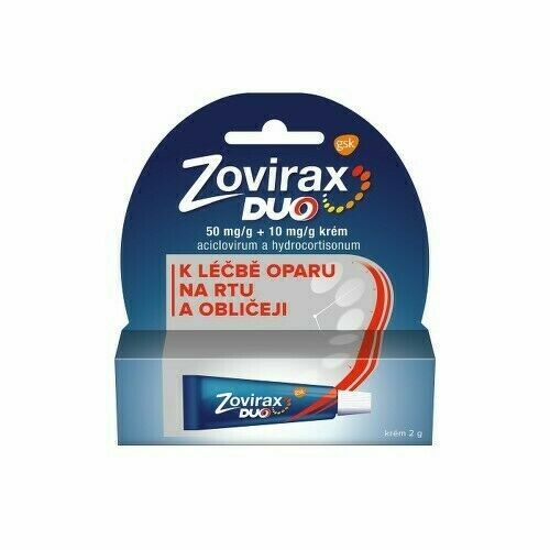 ZOVIRAX DUO 50MG/G+10MG/G krém 1X2G II porovnat ceny
