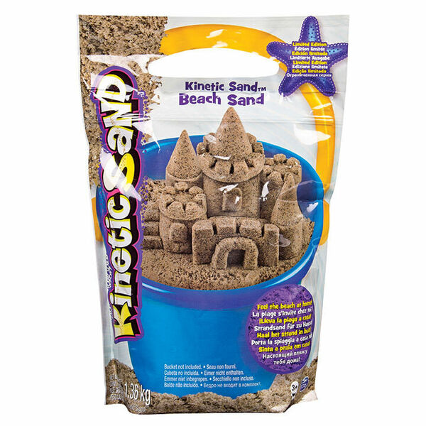 Spin Master  KINETIC SAND Přírodní tekutý písek 1,4kg porovnat ceny