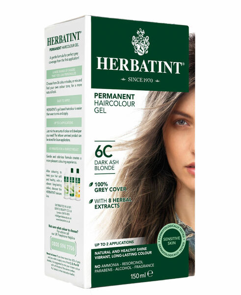 Herbatint Permanentní barva na vlasy tmavá popelavá blond 6C, 150ml porovnat ceny