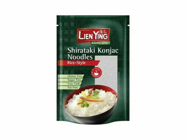 Lien Ying Bio Konjakové těstoviny tvar rýže Shirataki 270g porovnat ceny