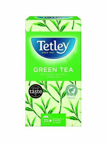 Tetley Zelený čaj 25x2g porovnat ceny