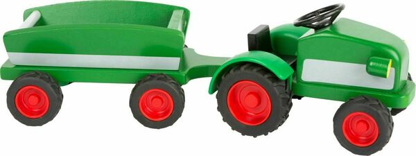 Small foot by Legler  Small Foot Dřevěný traktor s vlečkou zelený porovnat ceny