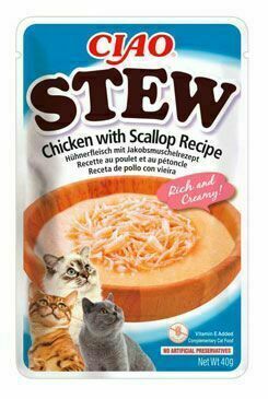 Churu Cat Ciao Stew Chicken With Scallop Recipe 40g porovnat ceny