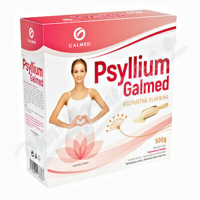 Psyllium Indická Rozpustná Vláknina 500g Galmed porovnat ceny
