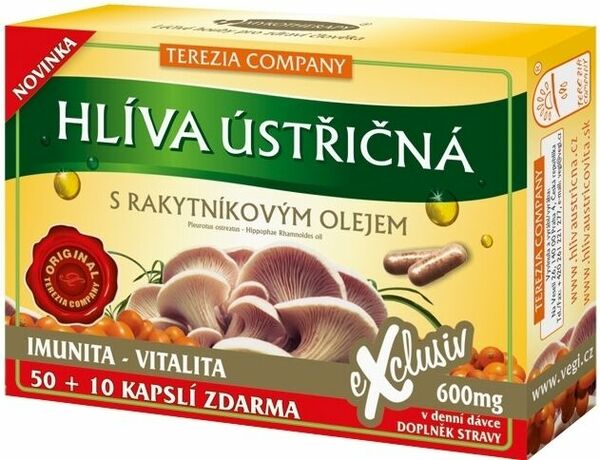 Terezia Hlíva ústřičná S Rakyt.olejem Cps.60 porovnat ceny