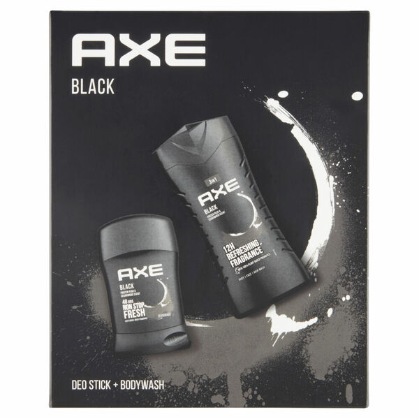 AXE Dárkové balení Black sprchový gel, tuhý deodorant 250 ml + 50 ml porovnat ceny