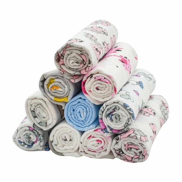 New Baby Bavlněné pleny s potiskem STANDARD 60x80cm 10ks porovnat ceny