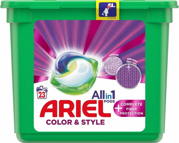 Ariel gelové kapsle Fiber Protection 23ks porovnat ceny