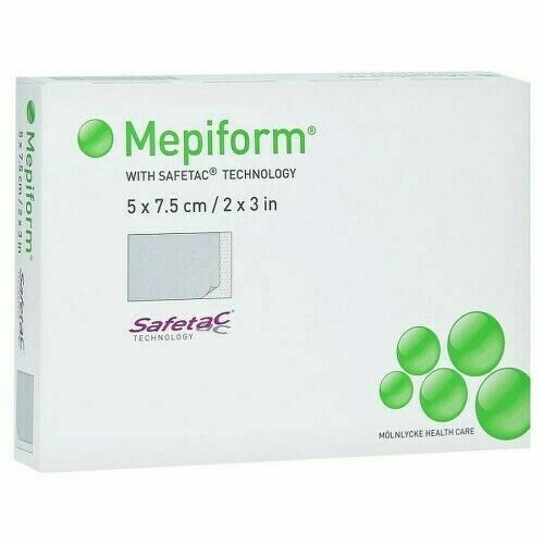 MEPIFORM 5X7,5 CM, 5 KS, SAMOLEPÍCÍ KRYTÍ NA JIZVY SE SILIK porovnat ceny