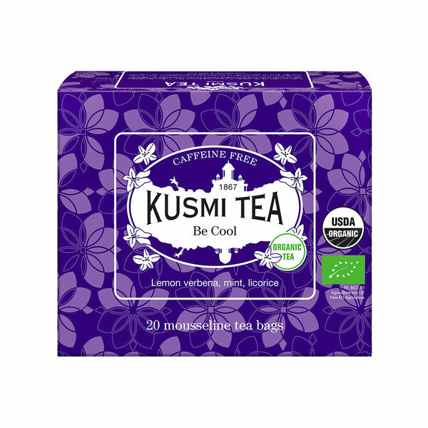 Kusmi Tea Organic Be Cool mušelínové sáčky 20x2 g porovnat ceny