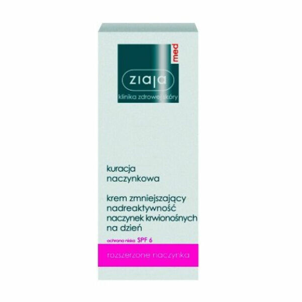 ZIAJA Med capillary treatment denní pleťový krém SPF 6 50 ml porovnat ceny