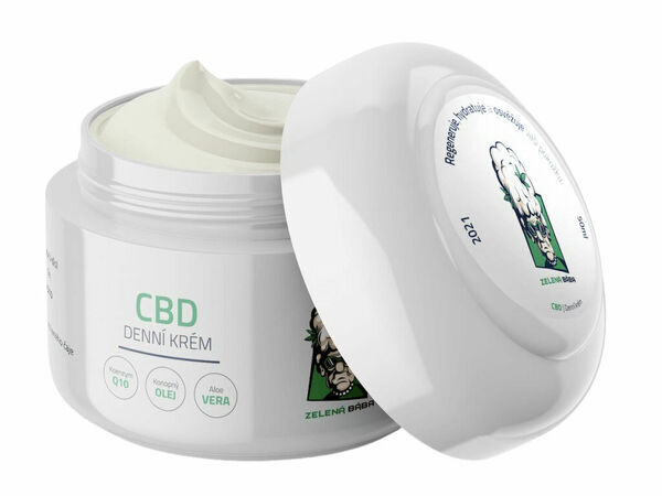 Zelená Bába CBD denní krém ( regeneruje, hydratuje ) 50ml porovnat ceny