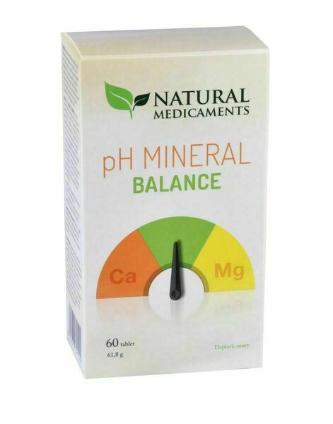 Natural Medicaments pH Mineral Balance 60 tablet porovnat ceny