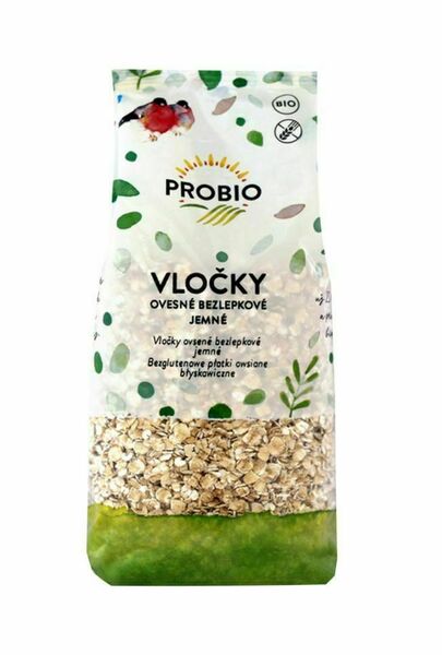 PROBIO Vločky ovesné jemné bezlepkové BIO 500 g porovnat ceny
