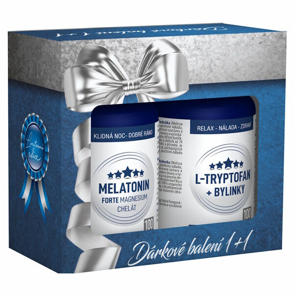 CLINICAL Melatonin forte magnesium 100 tablet + L-Tryptofan 100 tobolek porovnat ceny