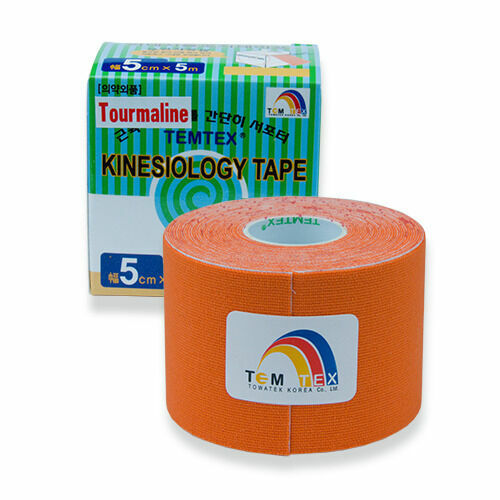 Tejp. TEMTEX kinesio tape Tourmaline oranžová 5cmx5m porovnat ceny