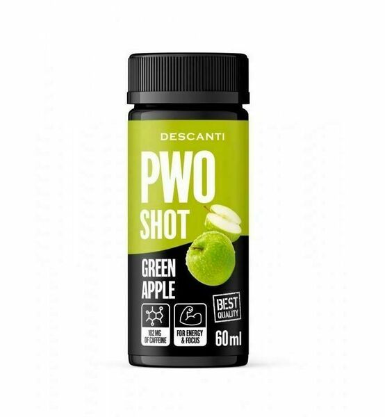 DESCANTI PWO Shot zelené jablko 60 ml porovnat ceny