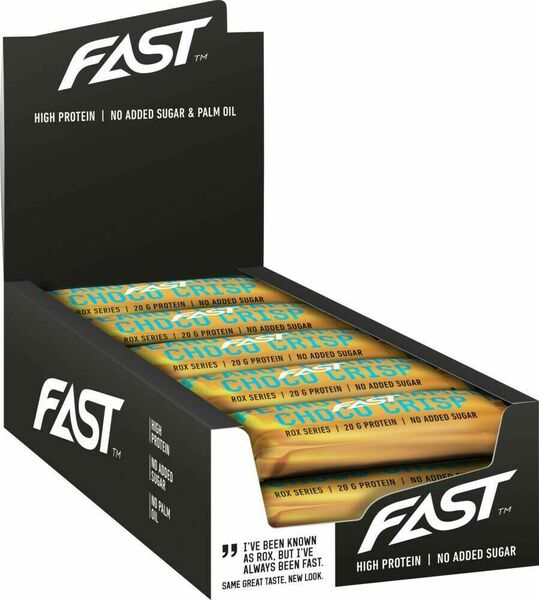Fast Rox Proteinová Tyčinka Peanut Caramel Crisp - Box 15 kusů porovnat ceny