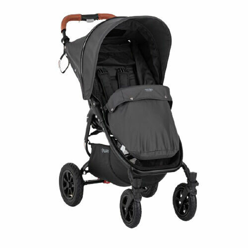 Valco Baby  Kočárek sportovní Valco Snap 4 Sport Flat Matte LTD Edition Signature Grey s prvky z ekokůže Caram porovnat ceny