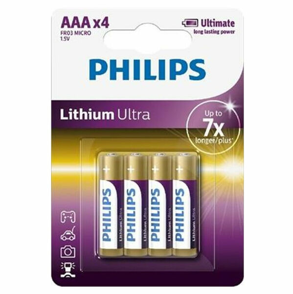 PHILIPS FR03LB4A/10 mikrotužkové baterie 4 kusy porovnat ceny