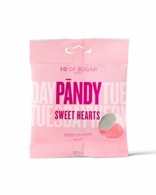 PÄNDY Candy Sweet Hearts gumové bonbony 50 g porovnat ceny