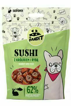 Vetexpert Mr.bandit Pochoutka Sushi Králík A Ryba 80g porovnat ceny