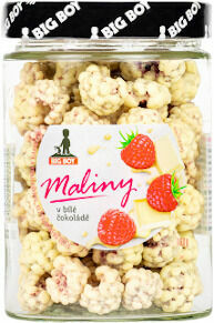 Big Boy® Maliny v bílé čokoládě by @kamilasikl 160g porovnat ceny