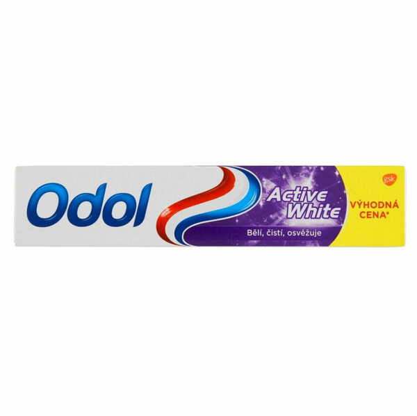 ODOL Active White zubní pasta s fluoridem 125 ml porovnat ceny