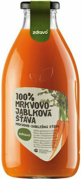 ZDRAVO Šťáva 100% mrkvovo-jablková 750ml porovnat ceny