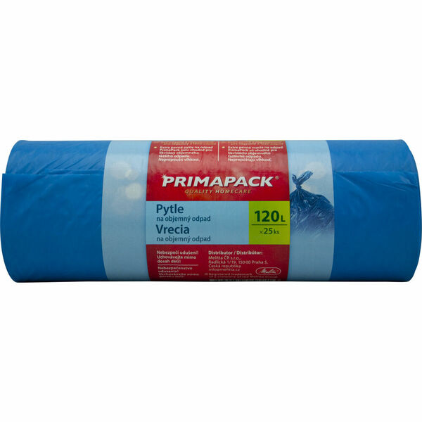 Primapack Pytle na odpad, 33 µ, 110 × 70 cm, 120 l, 25ks porovnat ceny