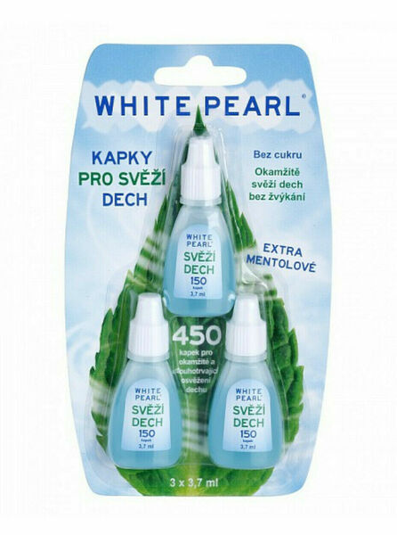 White Pearl kapky pro svěží dech 3x150 kapek porovnat ceny