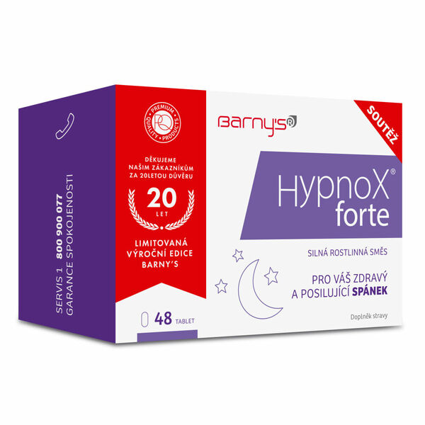 BARNY´S HypnoX Forte limitovaná edice 48 tablet porovnat ceny