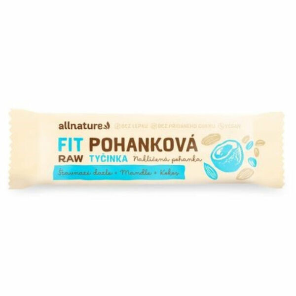 ALLNATURE Bezlepková pohanková tyčinka kokos, datle, mandle 45 g porovnat ceny