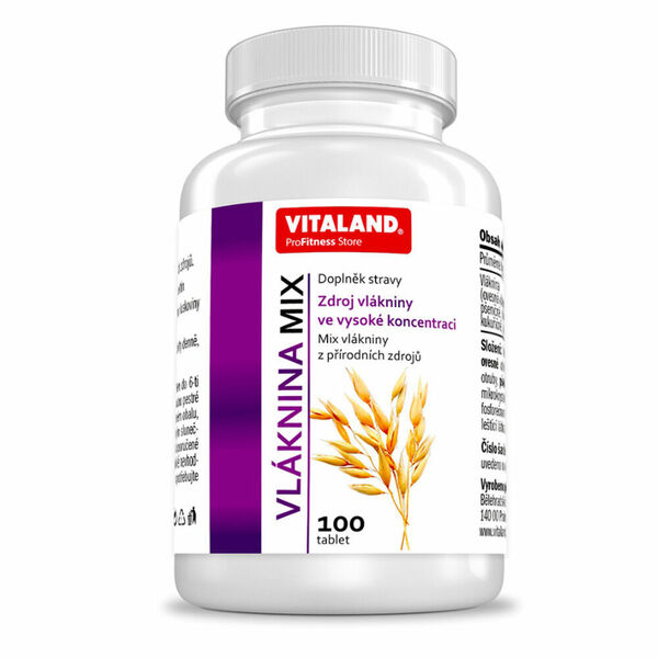 VITALAND Vláknina mix 100 tablet porovnat ceny