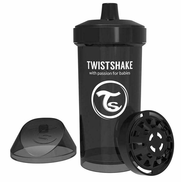 Twistshake  Láhev pro děti 360ml 12+m Černá porovnat ceny