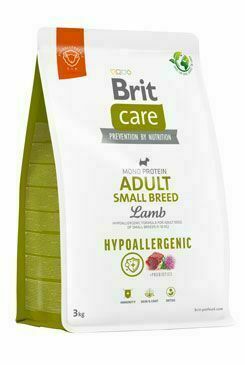 Brit Care Dog Hypoallergenic Adult Small Breed 3kg porovnat ceny