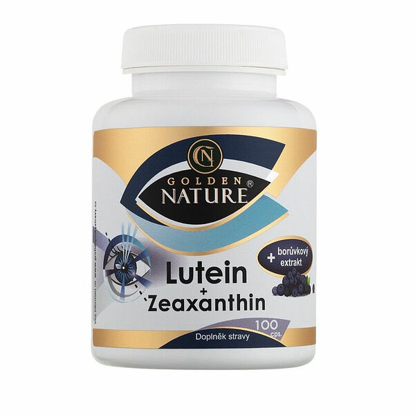 Golden Nature Lutein+Zeaxanthin 100 kapslí porovnat ceny