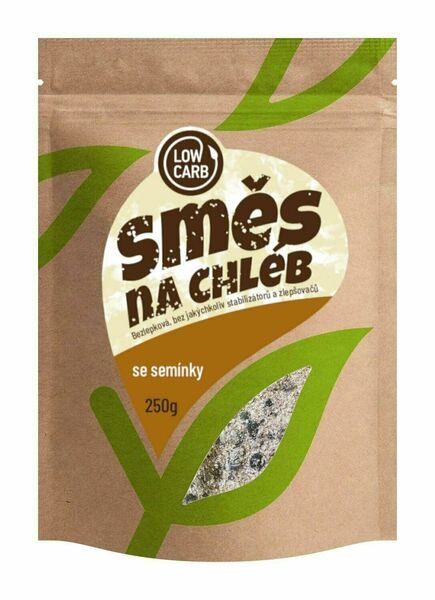 MKM pack Low carb směs na chléb se semínky 250g porovnat ceny
