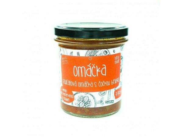 GOODIE s.r.o.  GOODIE Omáčka na těstoviny - Rajčatová s čočkou beluga 300ml porovnat ceny