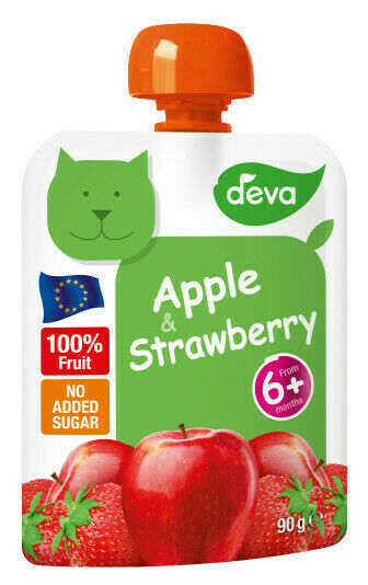 Deva Jablko, Jahoda 6x90g porovnat ceny