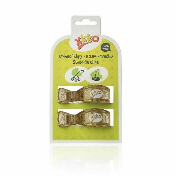 XKKO Klipy na kočár 2ks - Gold porovnat ceny