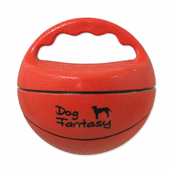 Dog Fantasy Hračka Ball míč s rukojetí pískací 15 cm porovnat ceny