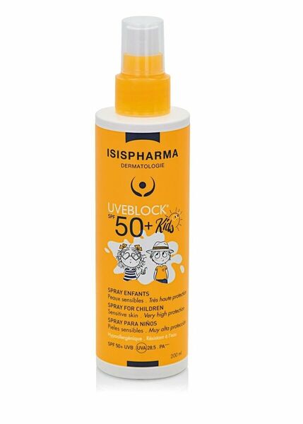 ISISPHARMA UVEBLOCK Spray Kids SPF50+ 200 ml porovnat ceny