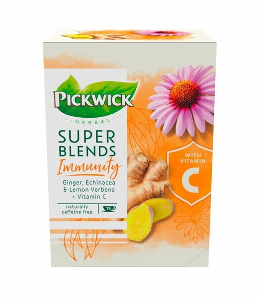 Pickwick Super Blends Imunita porcovaný čaj 15x1,5 g porovnat ceny