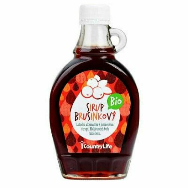 COUNTRY LIFE Brusinkový sirup BIO 250 ml porovnat ceny