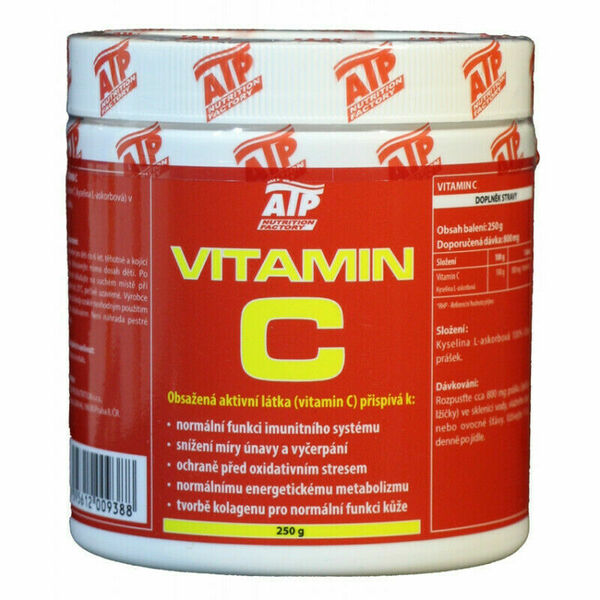 Atp Nutrition Vitamin C prášek 250g porovnat ceny