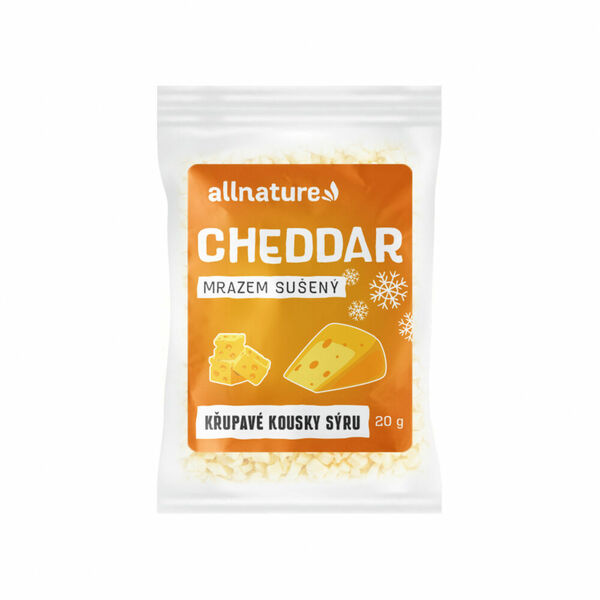 ALLNATURE Cheddar sušený mrazem 20 g porovnat ceny
