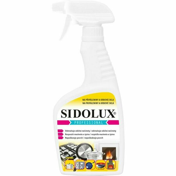 Sidolux Professional na připáleniny a krbová skla 500 ml porovnat ceny