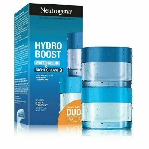 Neutrogena Hydro Boost pleťový gel a noční krém 2x50ml porovnat ceny