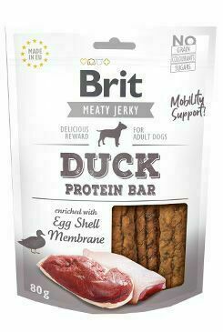 Brit Jerky Duck Protein Bar 80g porovnat ceny